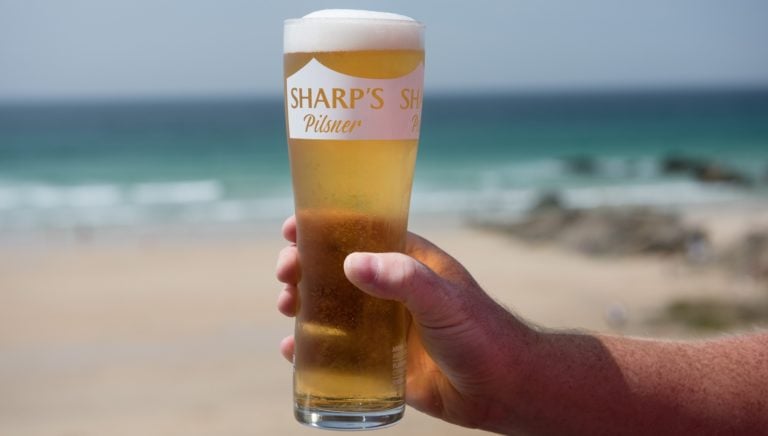 Sharp's Offshore Pilsner Pint Glass