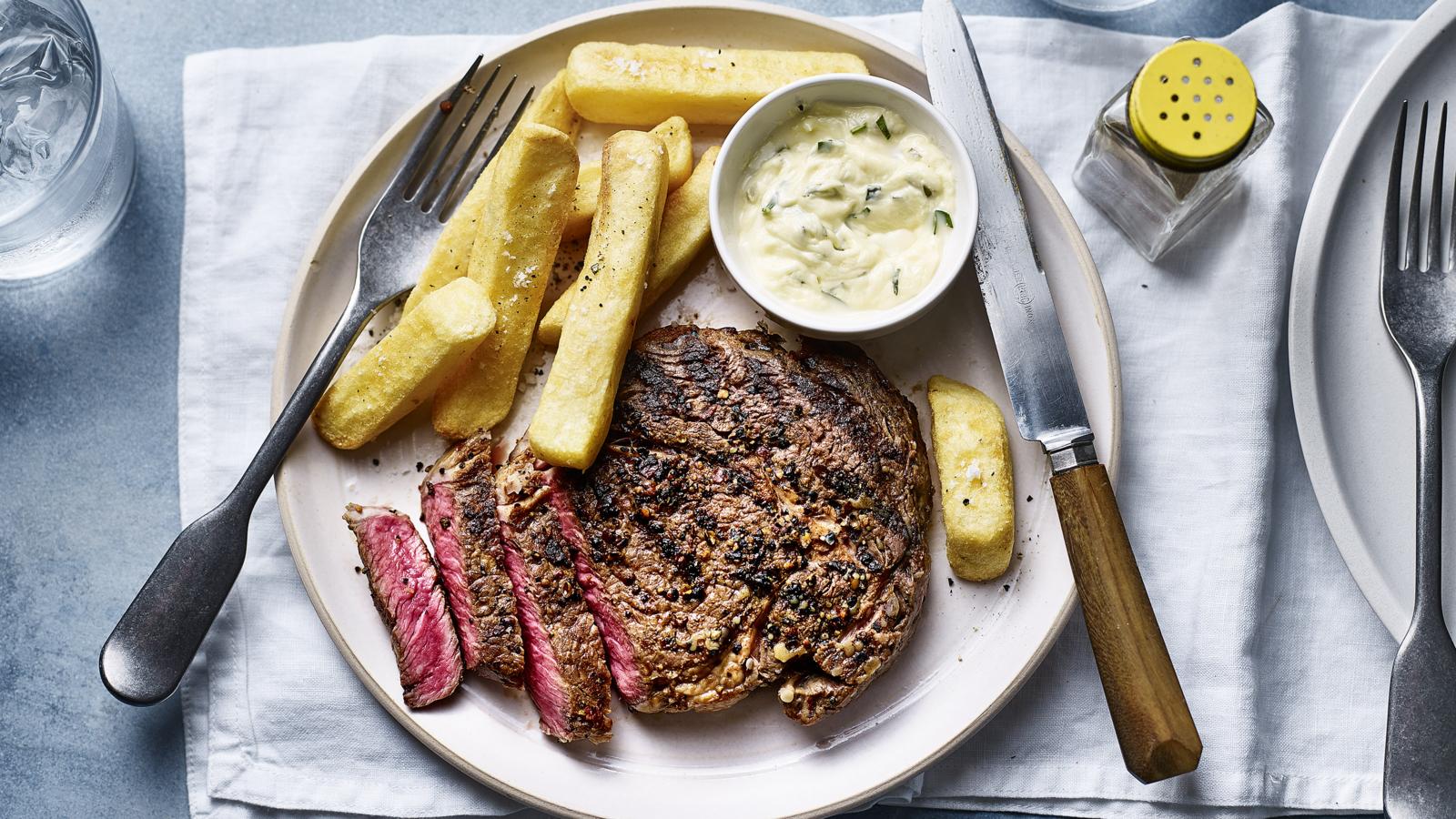 Rick Stein's Cornwall steak with béarnaise sauce recipe As seen on BBC2.