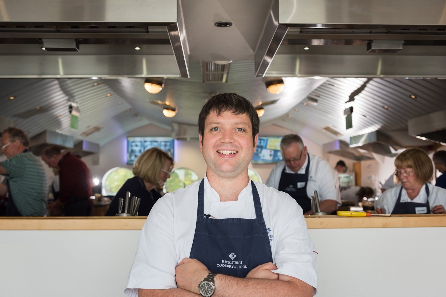 Nick Evans, head chef lecturer at Rick Stein's Cookery School