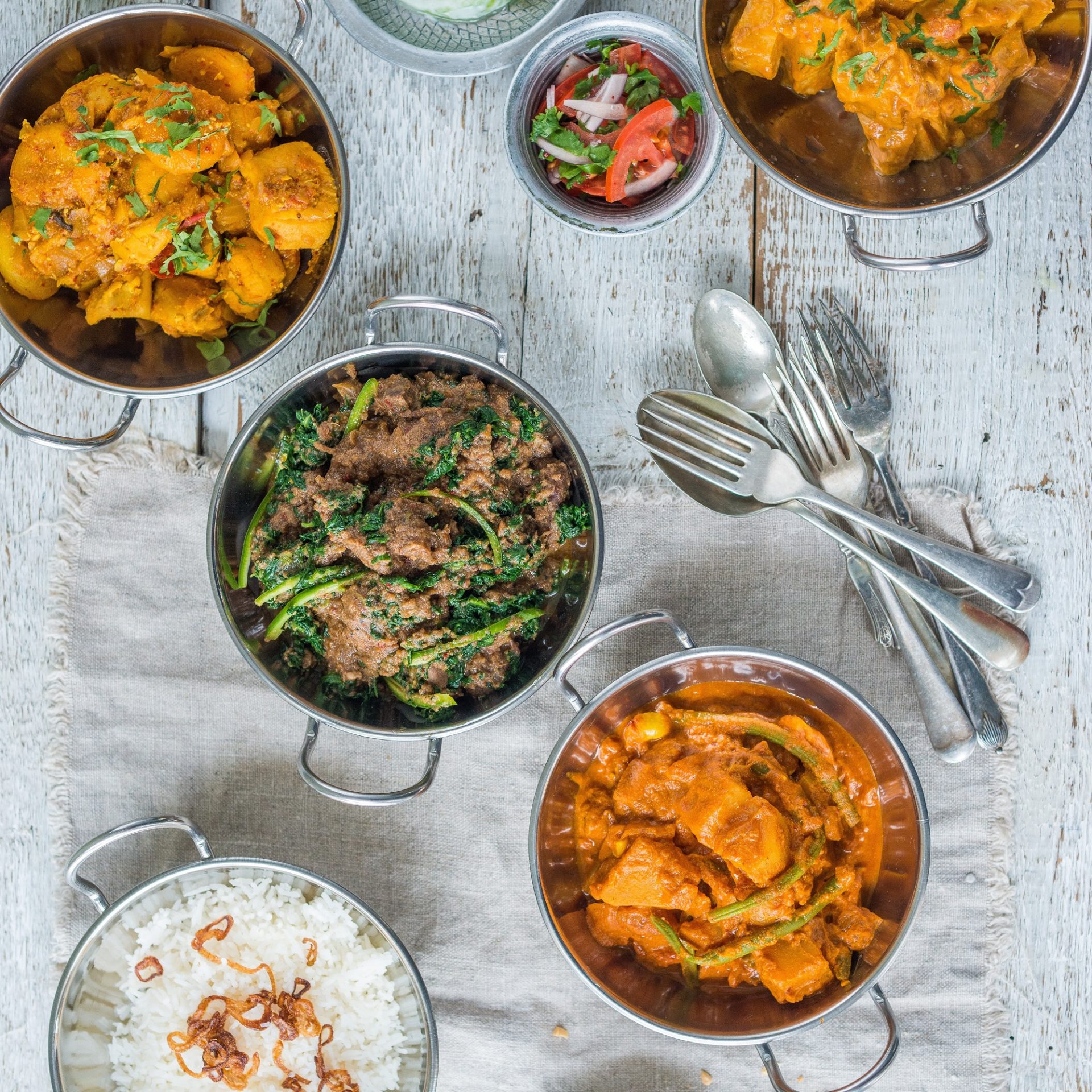 Chicken Tikka Masala workshop at Rick Stein's Cookery School