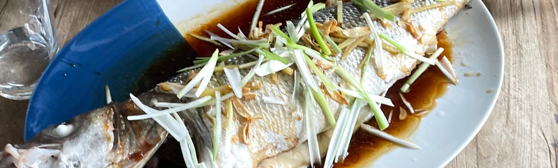 Steamed Sea bass - Rick Stein