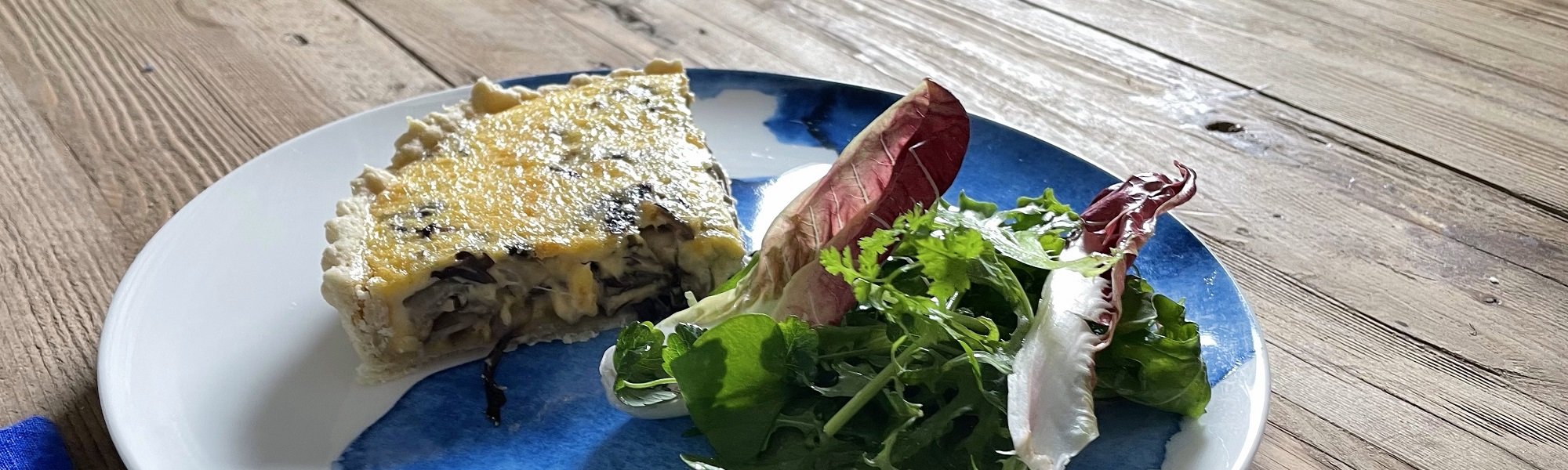 Rick Stein's Cornwall: Radicchio and Red Onion Tart Recipe - Rick Stein