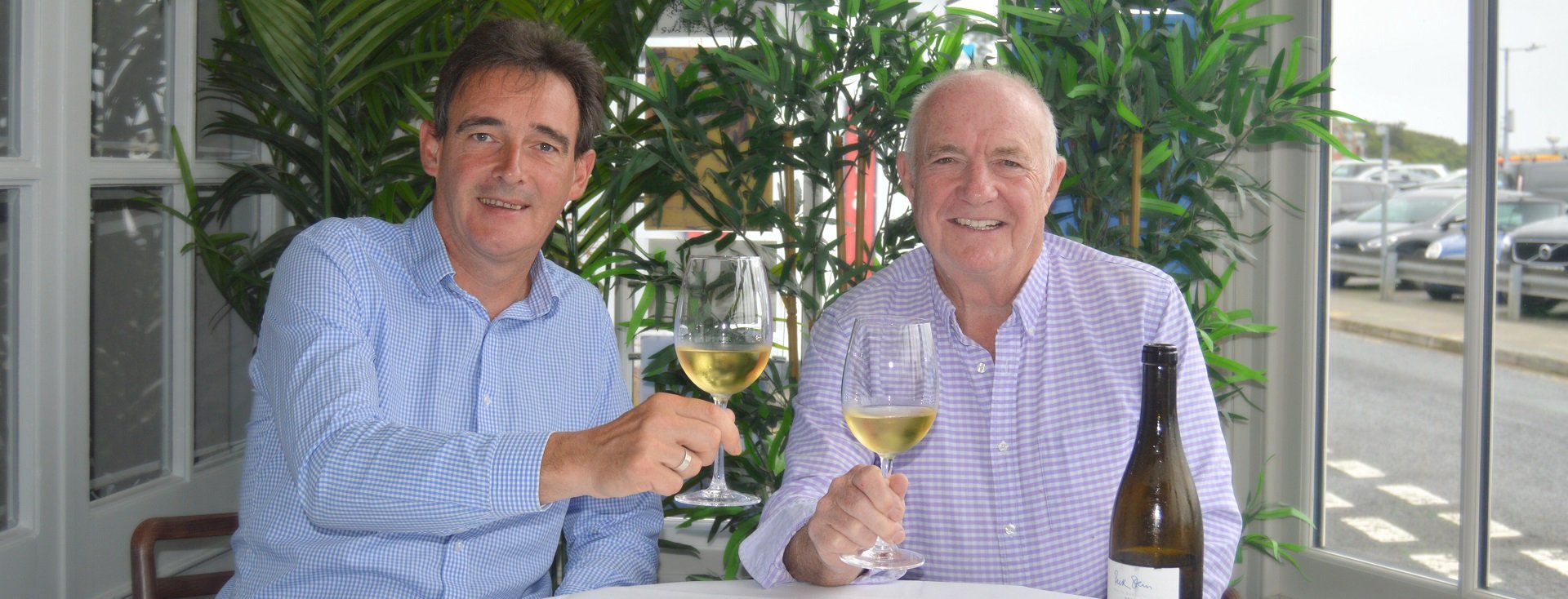 Steph Delourme and Rick Stein