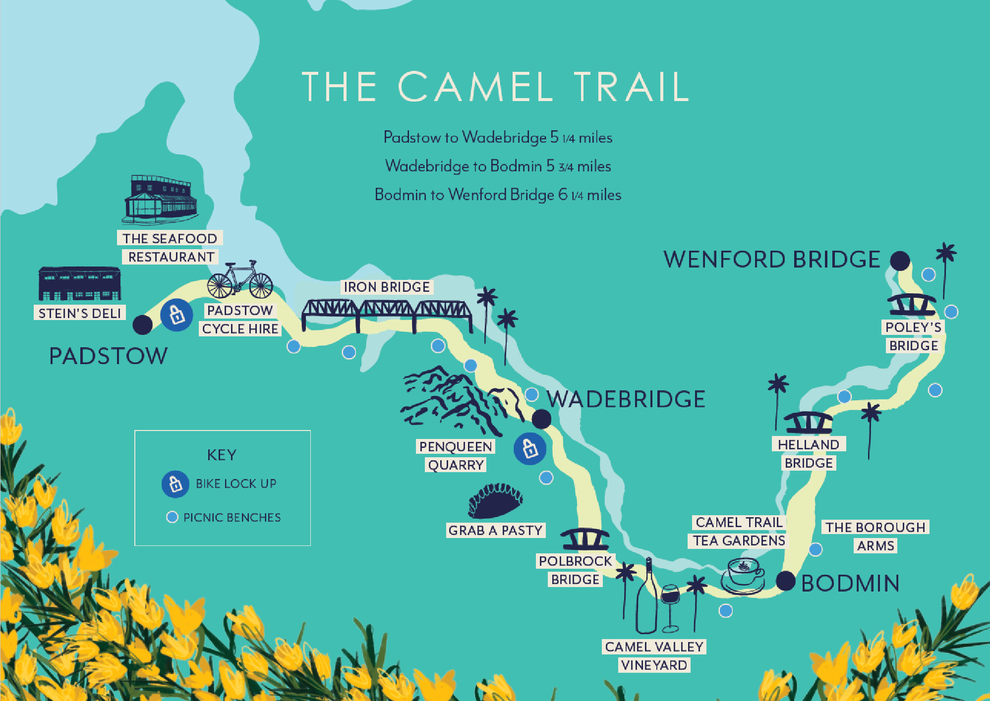 Camel Trail Map