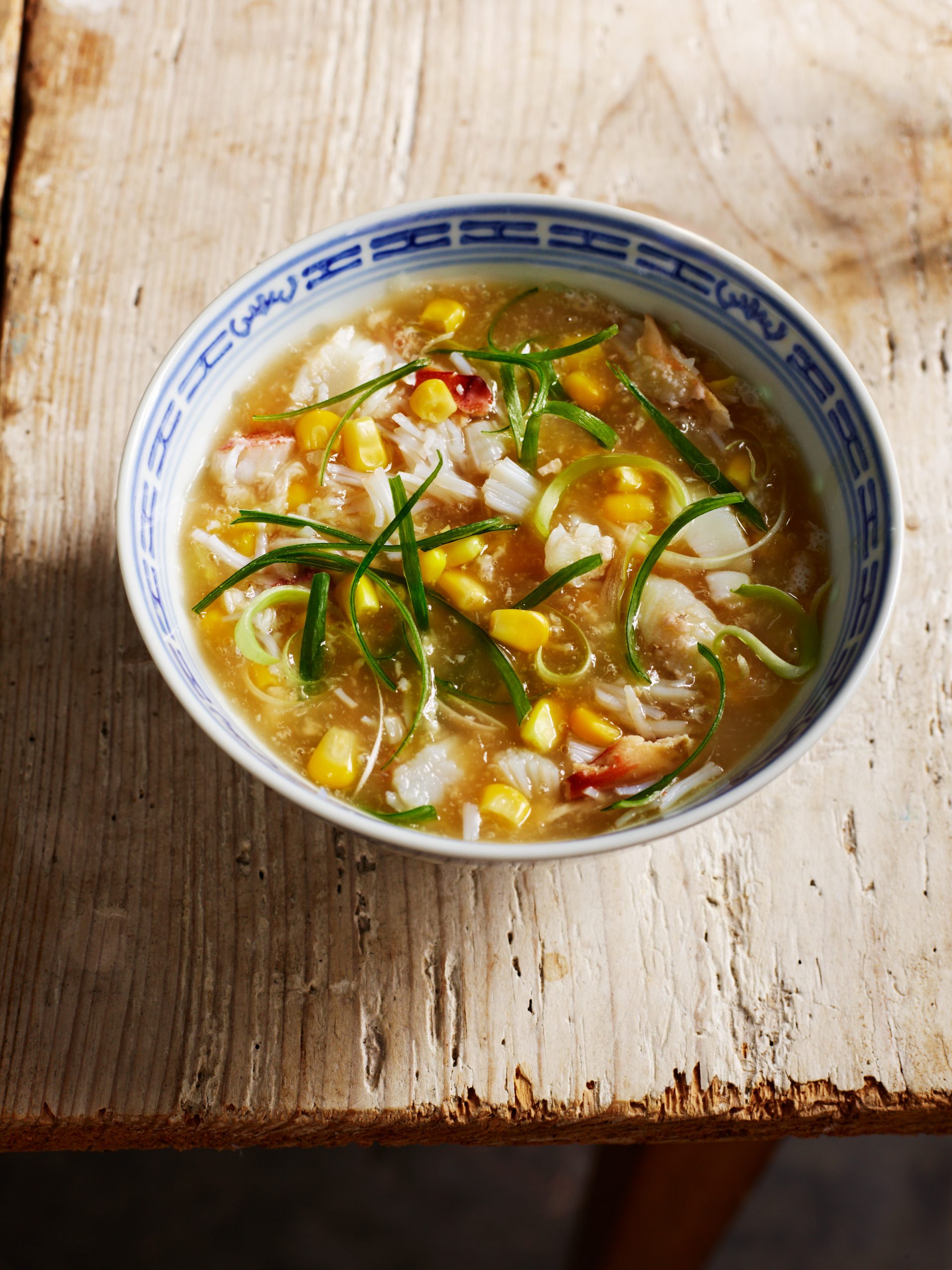 Rick's crab and sweetcorn soup - Rick Stein