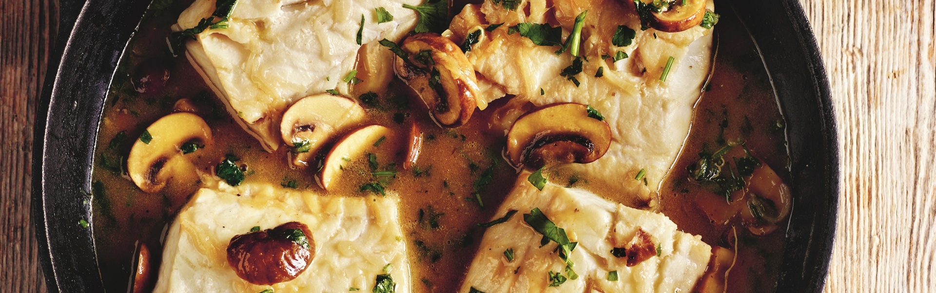 Rick Stein braised haddock recipe header
