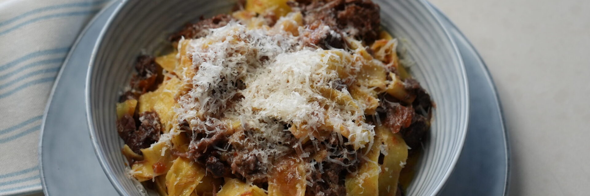 Ragu of slow cooked beef with pappardelle recipe 1 Ragu of slow cooked beef with pappardelle recipe 1
