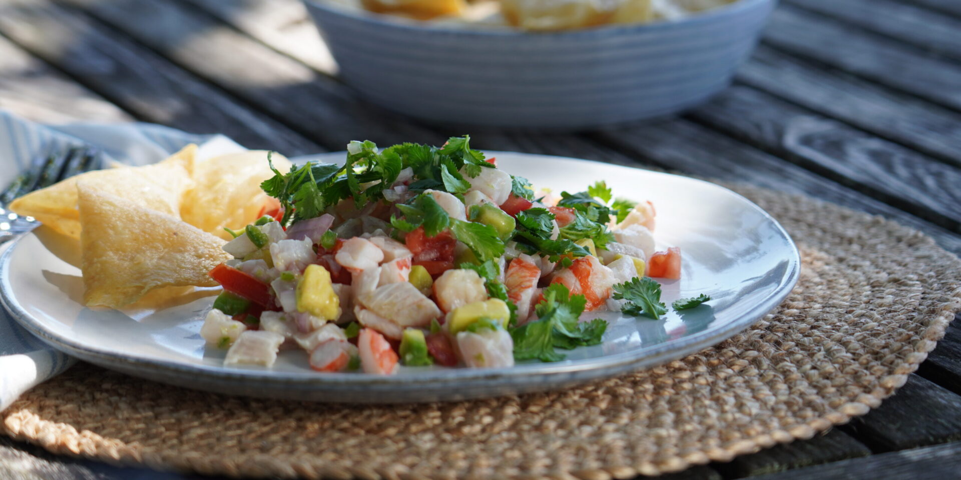 Ceviche of Kingfish & Prawns 1 Ceviche of Kingfish & Prawns 1